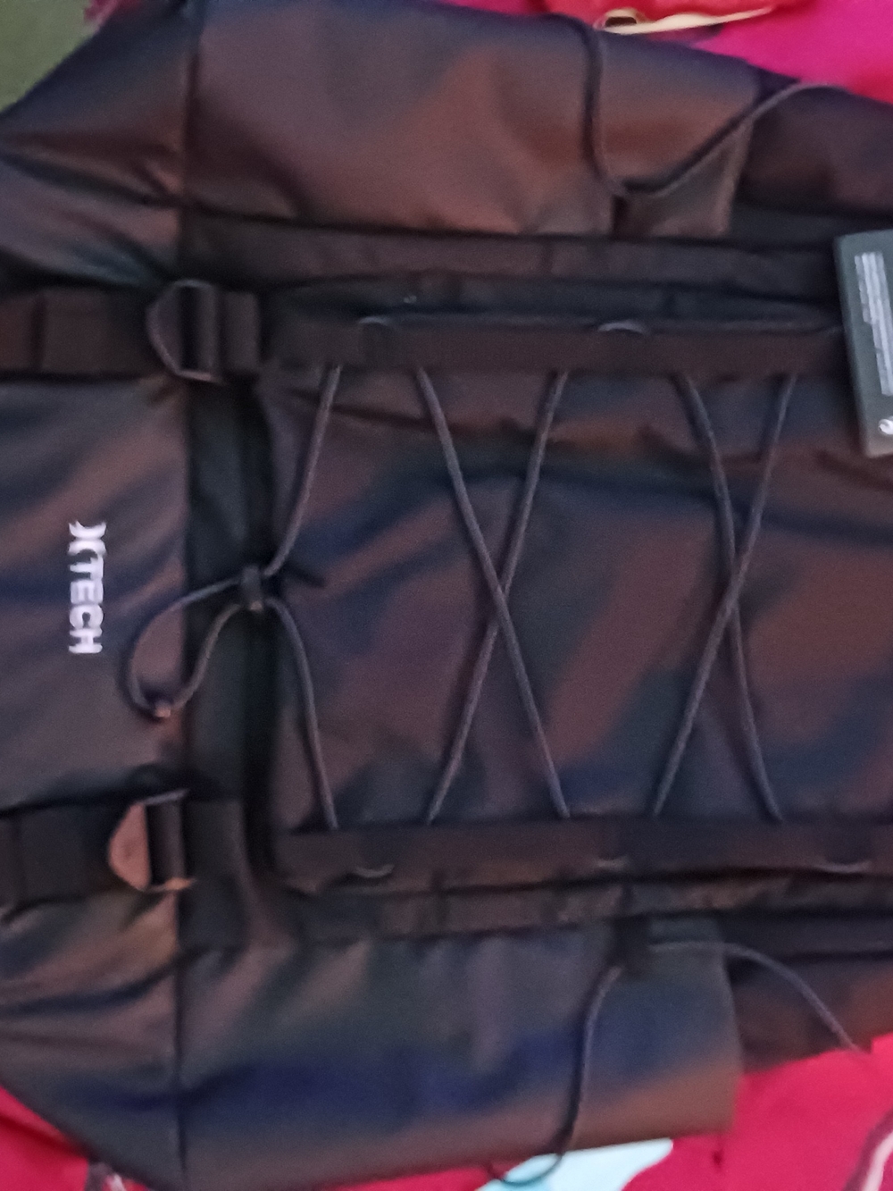 Men's Black Tech Backpack - Sleek Everyday Carry